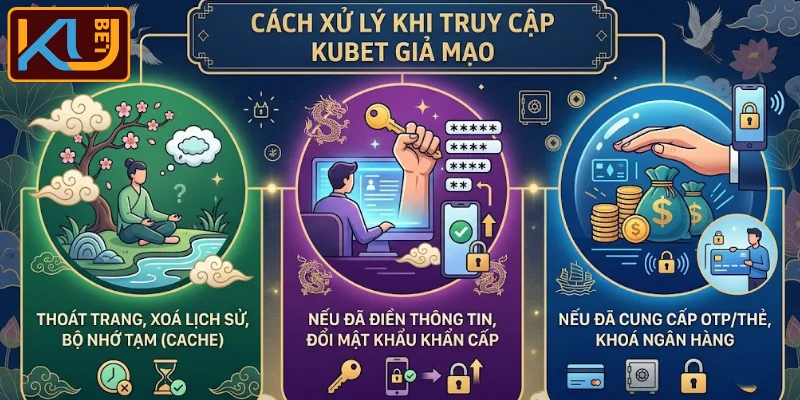 Cách xử lý an toàn khi gặp trang KUBET không xác thực