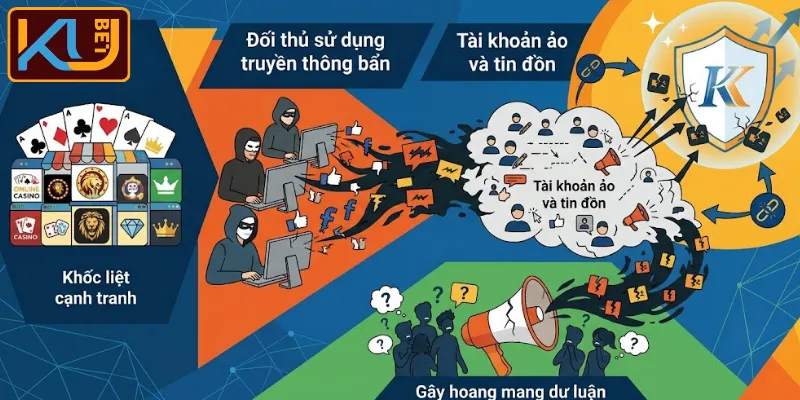 Cạnh tranh thiếu lành mạnh - Nguyên nhân khiến tin đồn KUBET lừa đảo lan truyền