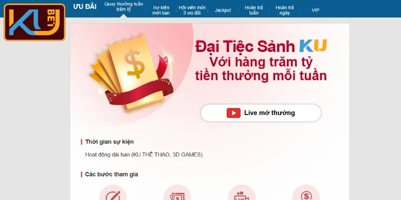 Cập nhật sự kiện mới nhất dành cho hội viên KUBET
