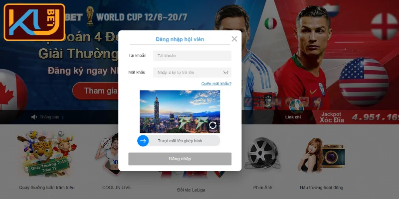 Hướng dẫn đăng nhập KUBET dành cho tân thủ
