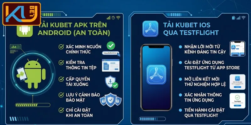 Hướng dẫn tải app KUBET về di động nhanh gọn